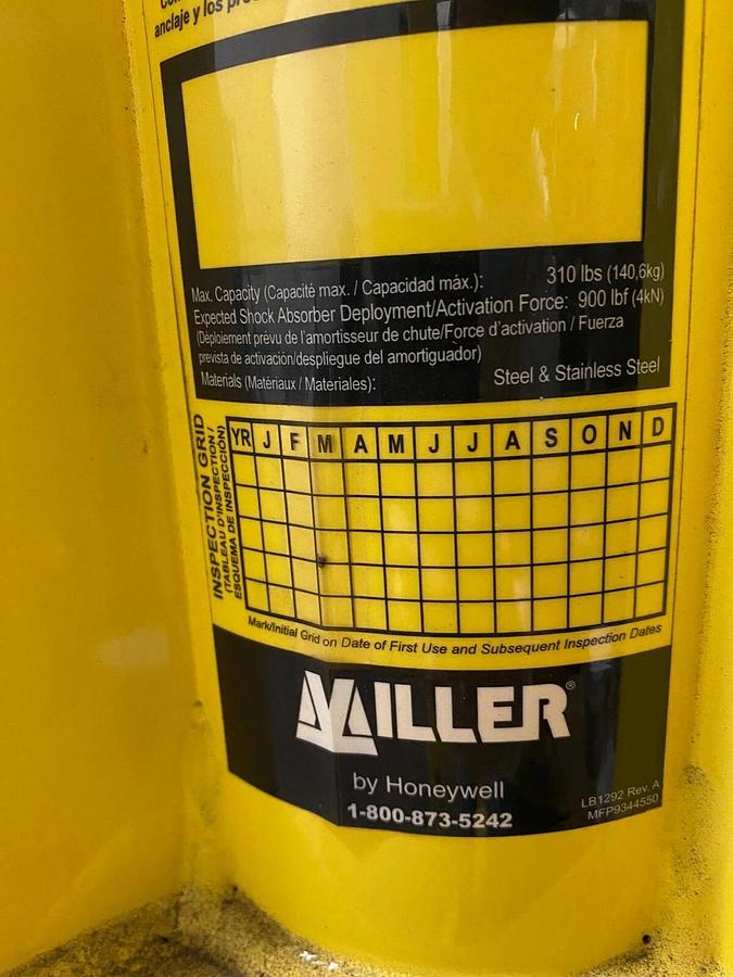 Used Miller Sky Orb Overhead Rotational Boom Anchor