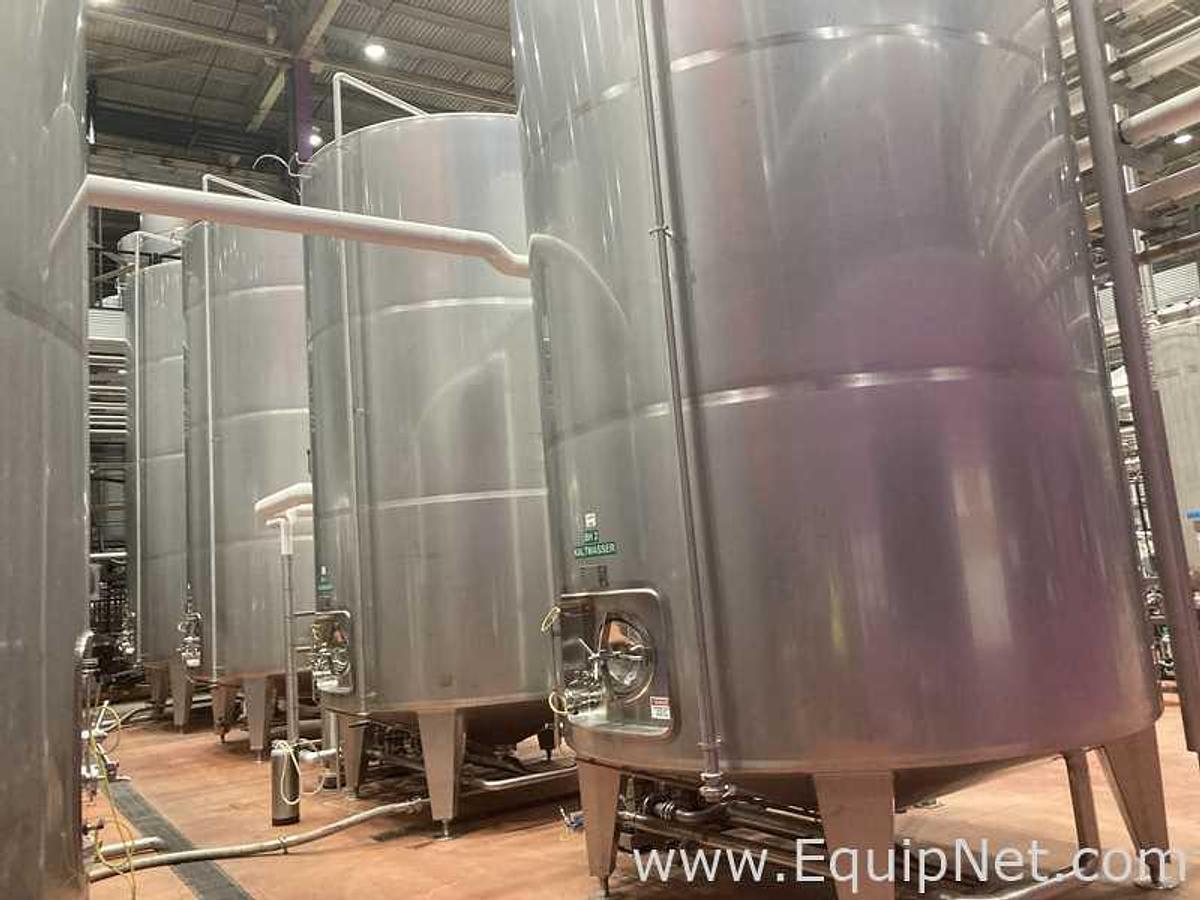 Used 29.000 Lt - 250 BBl Rolec Stainless Steel Ice Water Tank