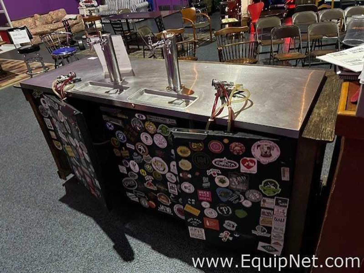 Used Beverage-Air DD78 Beer Cooling and Dispensing System with 4 Keg Capacity