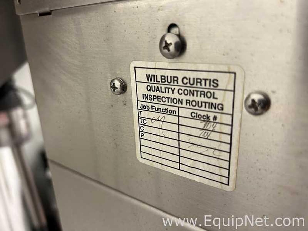Used Wilbur Curtis CBS63000 Combination Coffee and Tea Brewer Adjustable Shelf and 1 Bunn G9wd-RH Grinder