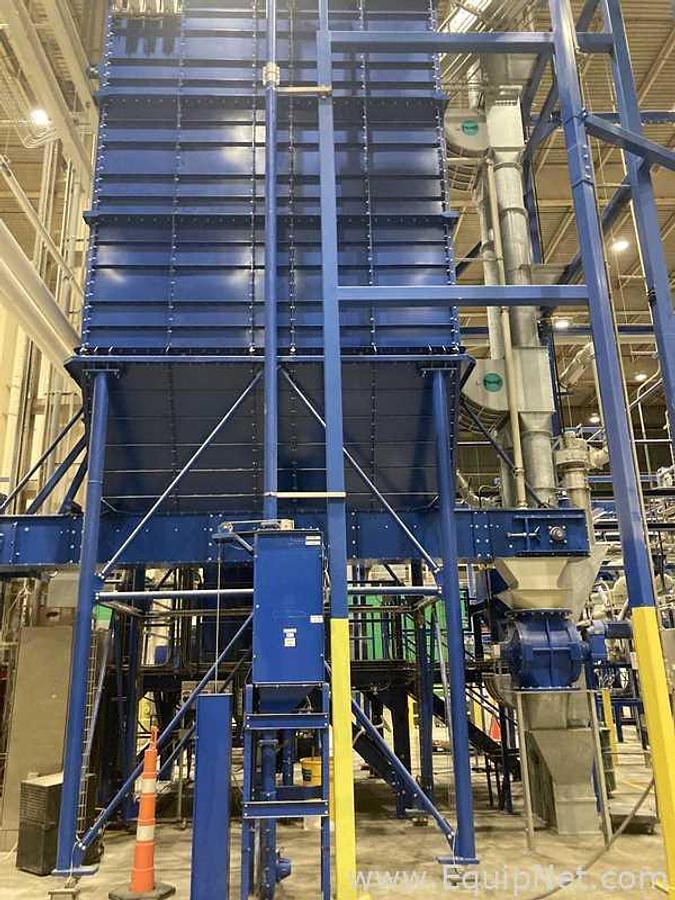 Used Brewery Grain Milling System Including Kunzel Type 6 Roller Mill