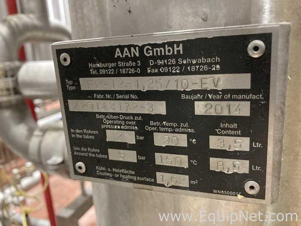 Used 4900 Lt - 41.7 BBL Automatic Clean In Place System