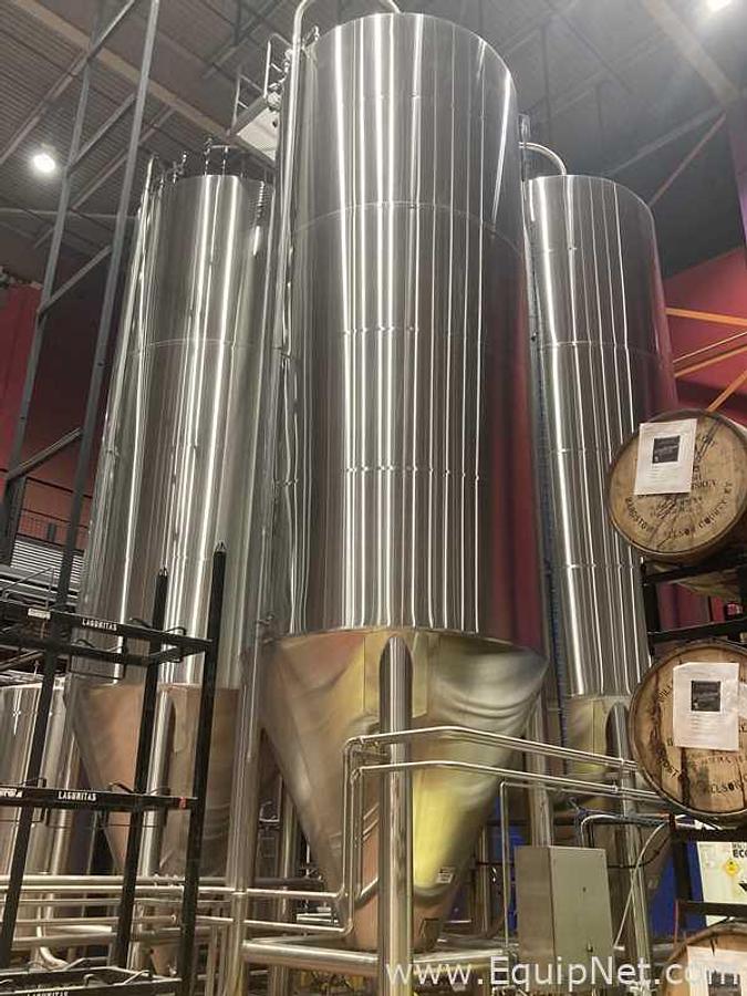 Used 43500 Liter Rolec Fermentation And Storage Vessel 370 bbl and 435 hl