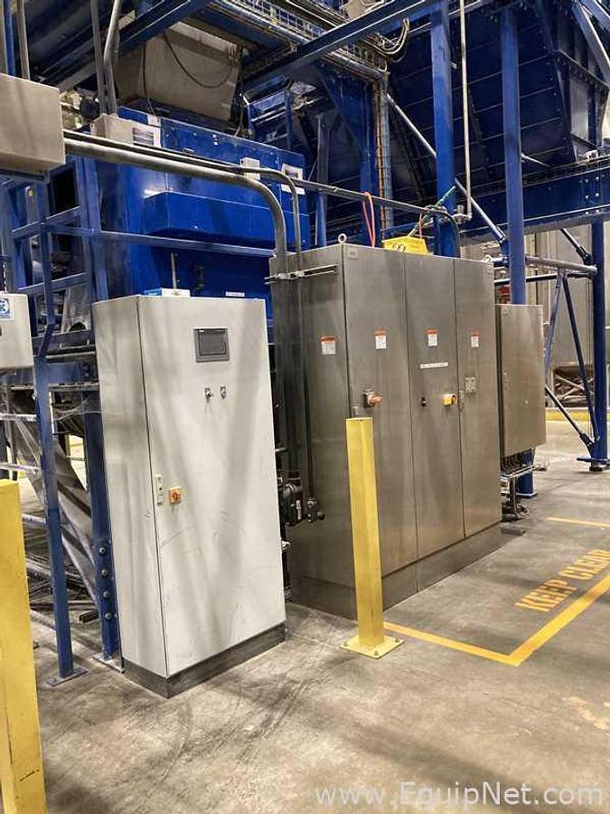 Used Brewery Grain Milling System Including Kunzel Six Roller Mill