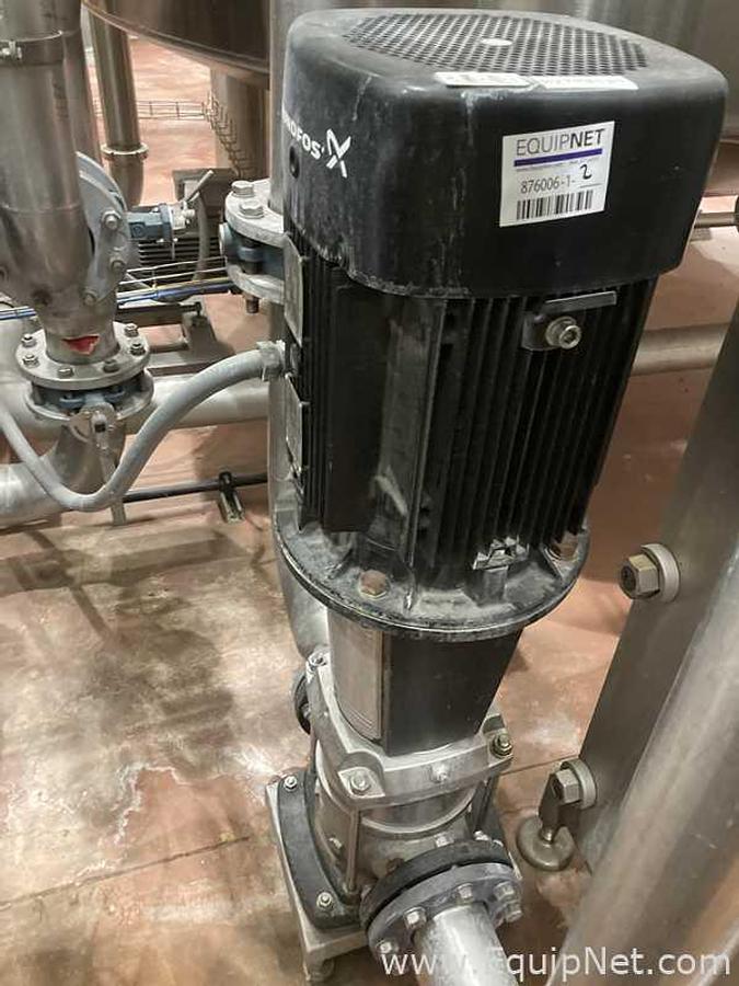Used Two Grundfos Centrifugal Pumps