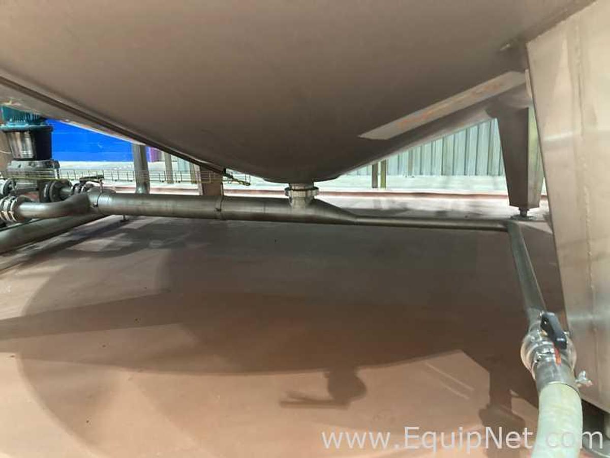 Used 53.700 Lt - 457 BBL Rolec Stainless Steel Hot Water Tank