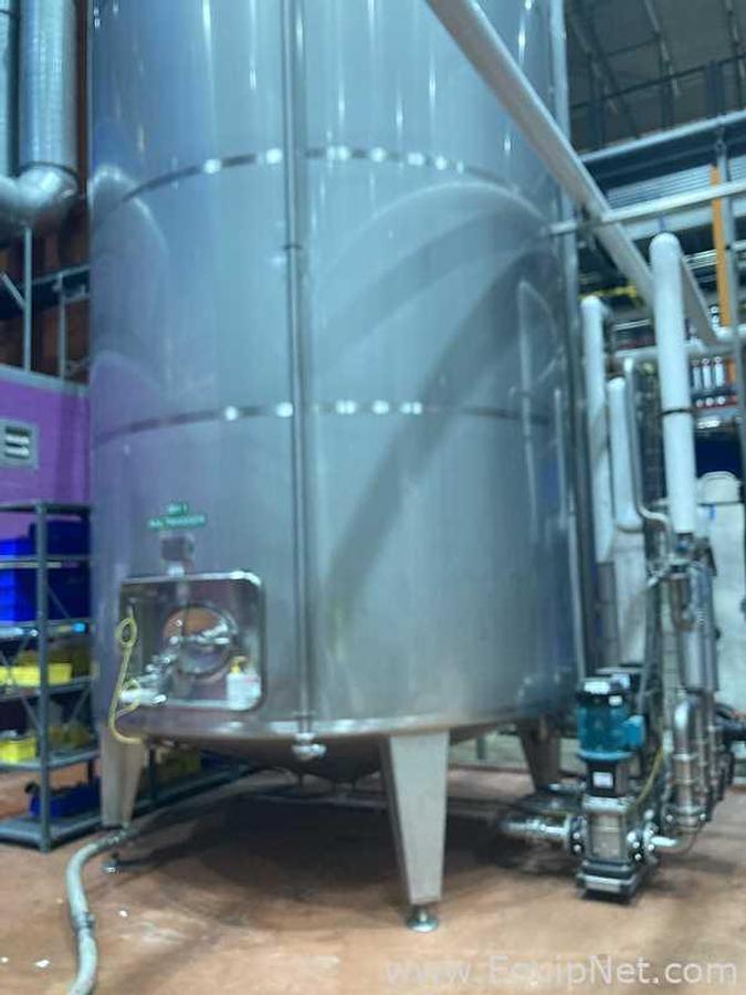 Used 29000 Lt - 247 HL Rolec Cold Water Stainless Steel Tank