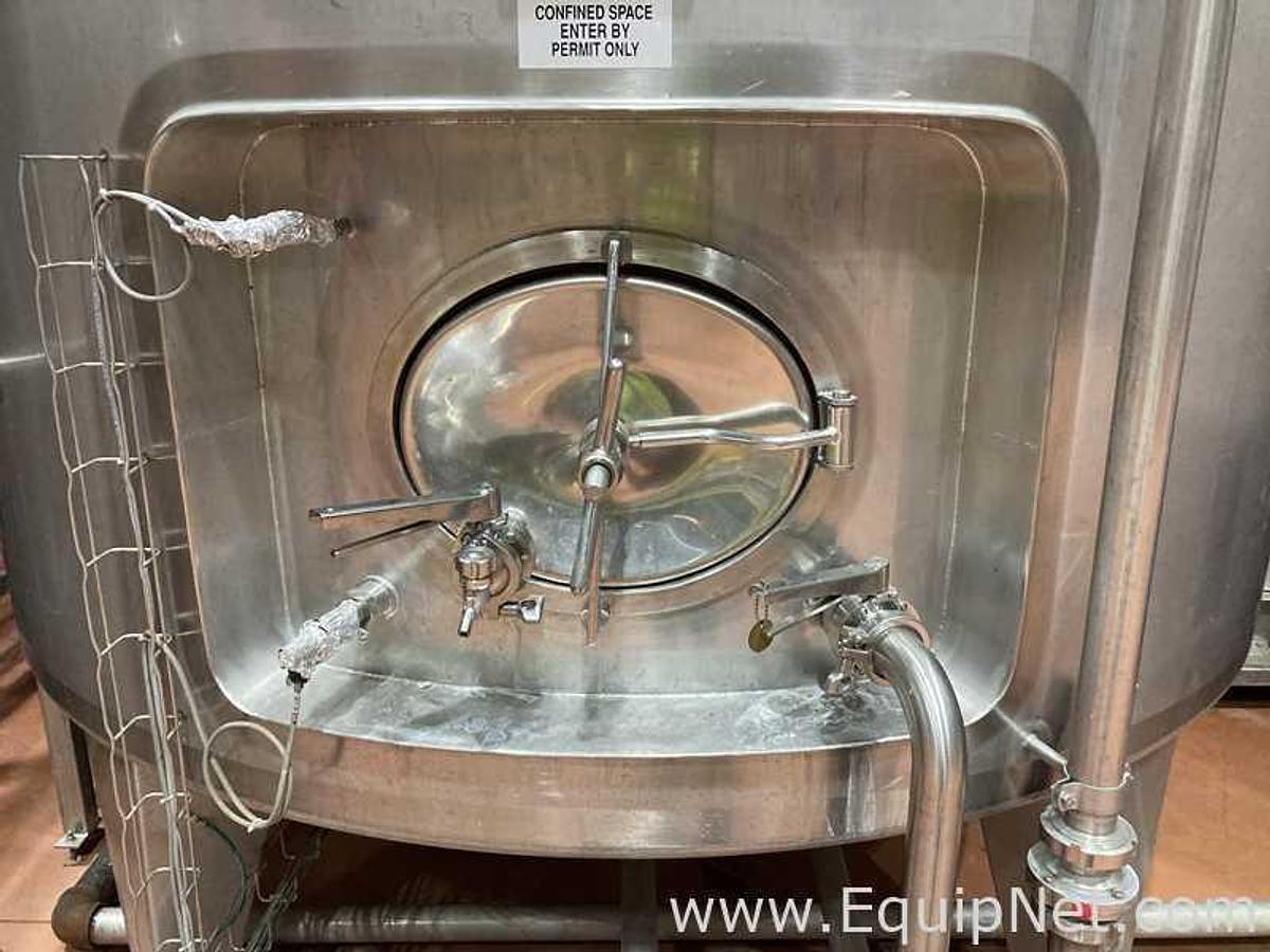 Used 13250 Liter Stainless Steel Tank Previously Used As A Hot Water Tank 132.5 hl