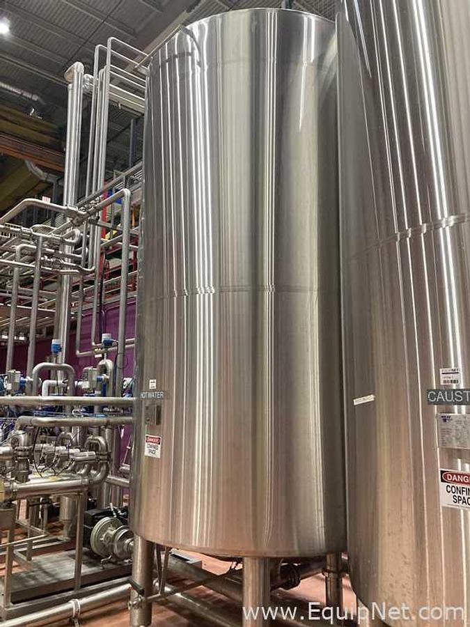 Used 7600 Lt - 64 BBL Rolec Stainless Steel Hot Water Tank