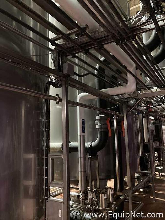 Used 29000 Liter Sanitary Stainless Steel DA Water Tank