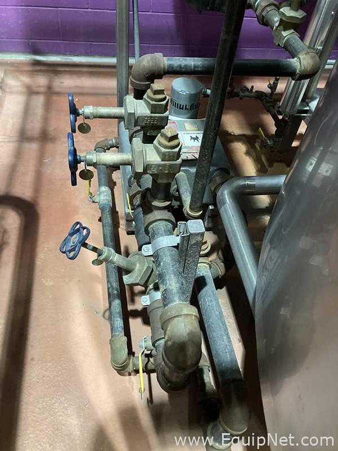 Used 13250 Liter Stainless Steel Tank Previously Used As A Hot Water Tank 132.5 hl