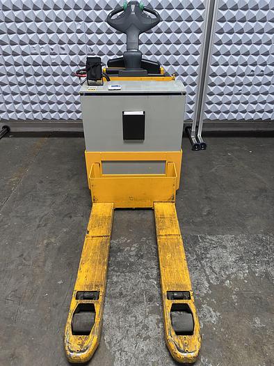 Used Jungheinrich ERE 225 Stand-On Electric Pallet Truck Jack 5500 LBS 6300 Hours w/ Charger