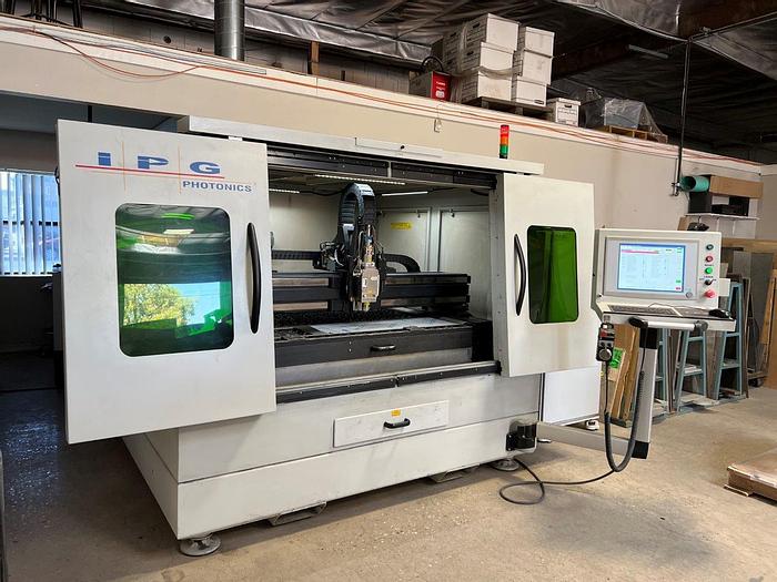 Used 2016 4,000 Watt IPG LaserCube CNC Fiber Laser