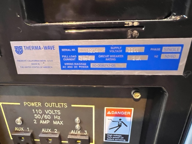 Used Thermawave OP 2600