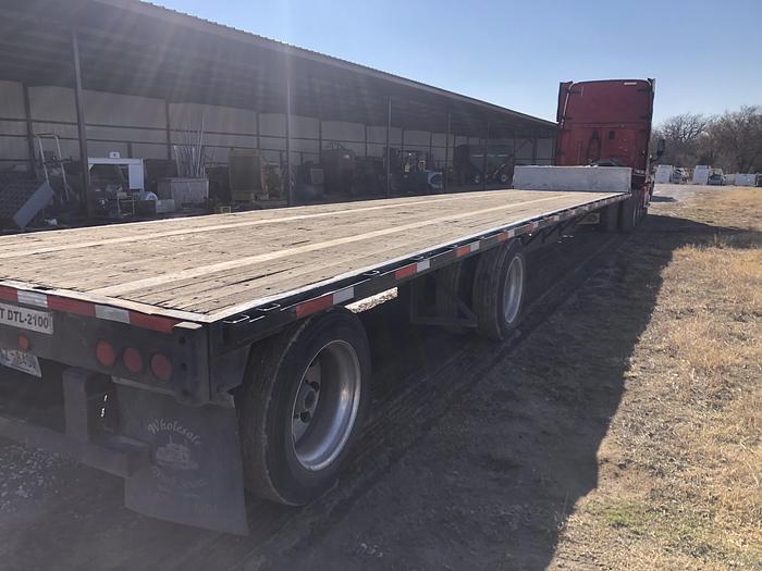 Used 2012 Transcraft 53 ft step deck trailer