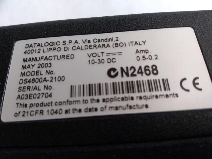 Escáner de código de barras Datalogic DS4600A-2100, Datalogic, nuevo