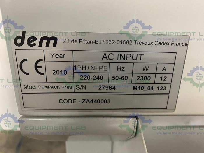Used Clamco Dempack H18S Shrink Wrapping Machine - Single Step Seal,Trim, & Shrink