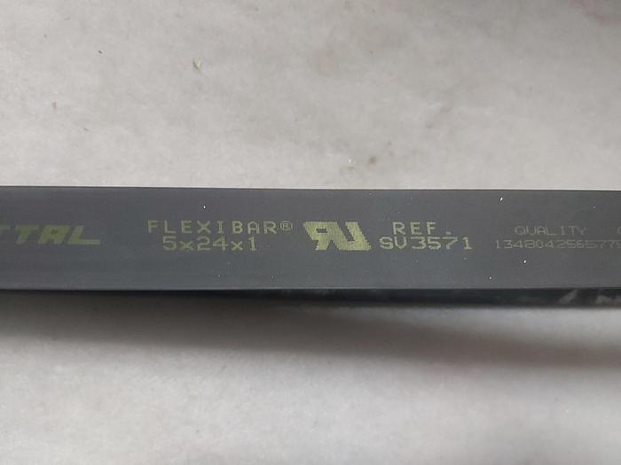 1,7 m Lamellenkupferschiene, SV 3571, 5,0 x 24 x 1, Rittal,  neuwertig