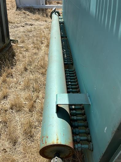 Used Heat Exchanger, Air, 2,528 SF, 550 deg F, Cain Industries #S744457