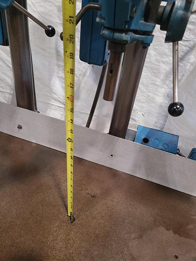 Used Triple Drill Press Table