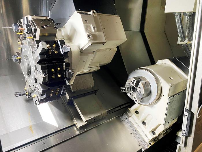 Used Okuma LB3000EX11-MYW800 CNC Live Milling Lathe