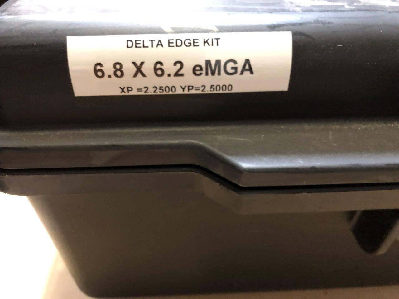 Used DELTA DE8000 6.8 x 6.2 eMGA Test Handler Change Kit