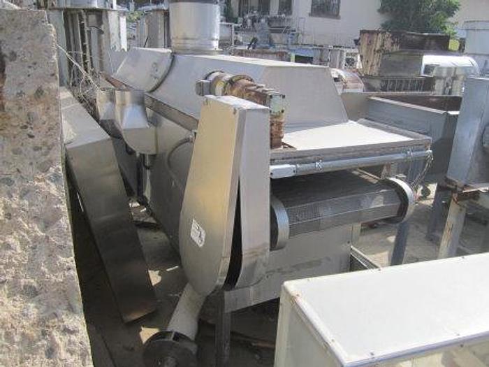 Used Cooler, Ambient, Mesh Belt, 28" X 14', 3/4 HP, S/st #S738398