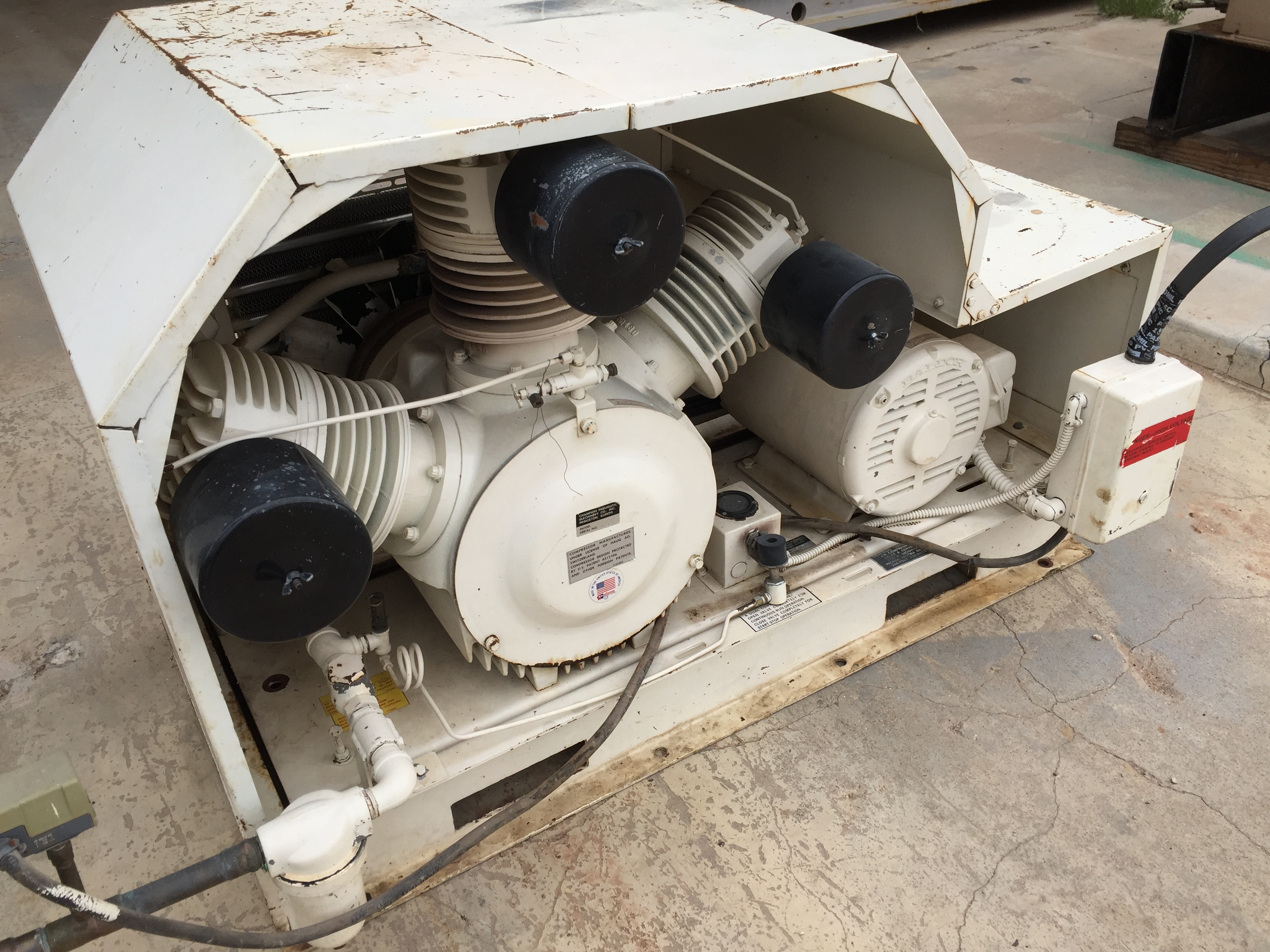 Used 15 HP Champion Air Compressor