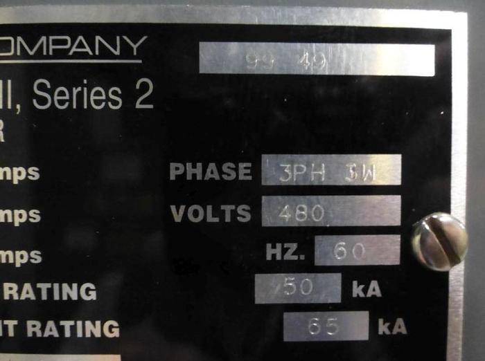 Used SQUARE D POWER ZONE 111 SWITCHGEAR