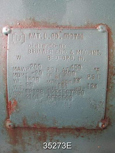 Used Curtis LV9710-A3 10 Hp Air Compressor #35273