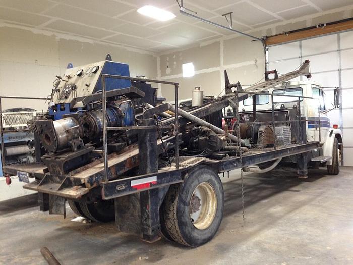 Used HB14206 A5 Zinex Diamond Core Drill on Freightliner Truck