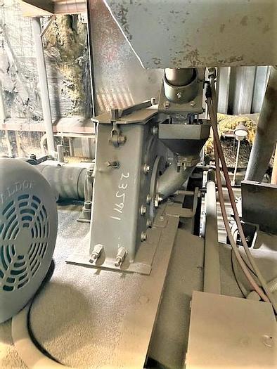 Excellent 1976 Wheelabrator 96" Swing Table