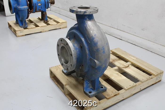 Used Goulds 3175 4x6x14 Stainless Steel Pump Casing #42025