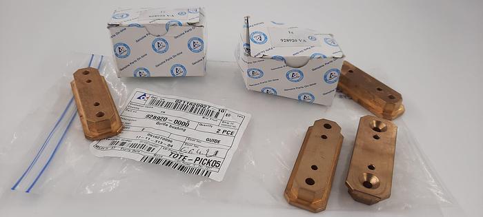 Tetra Pak Spare Parts Guide bushing Part. No 928920-0000, 4 pcs.