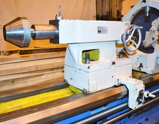 Used 2008 Tru-Turn Engine Lathe, 55" X 240", 36" Swing Over Cross Slide, 30HP, 315 RPM, Threading, Steady Rest