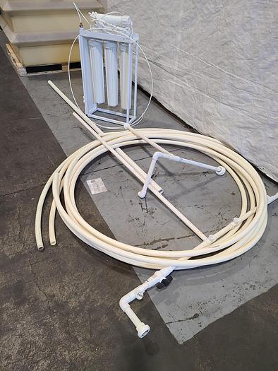 Used Disc Filter System B1-AZA Plating Chemical Tank Filtering