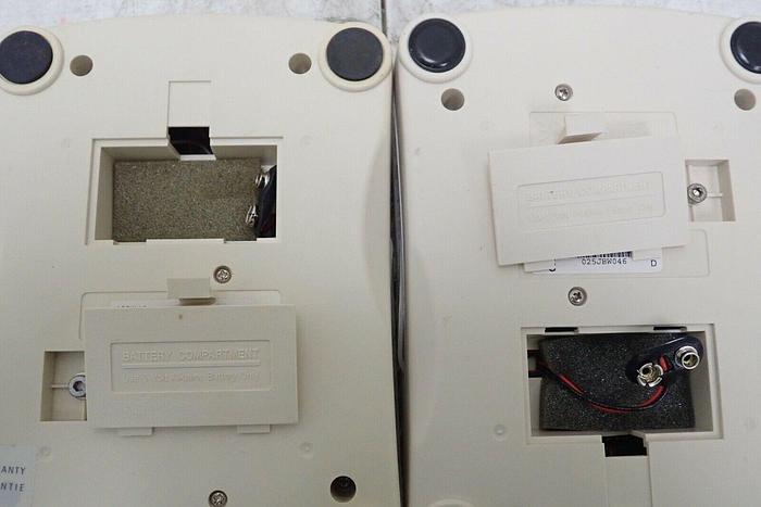 Used Lot of 2 Acculab GSI-200 Battery Powered Digital Scales