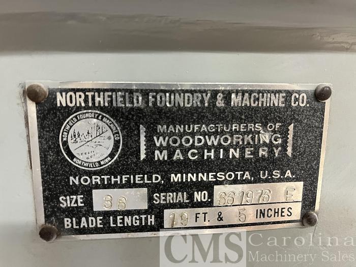 Used Northfield Model 36 Band Resaw