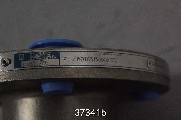 Unused Neles Jamesbury 2" Manual Ball Valve, 7150TG3600XTZ2 #37341