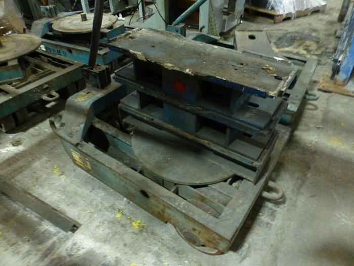 Used LOT OF (4) HEAVY DUTY MACHINERY SKATES