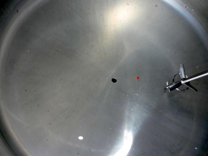 Used DCI 6000 Liter Stainless Steel Jacketed Reactor w/ Top Agitator 40 psi / 125 psi