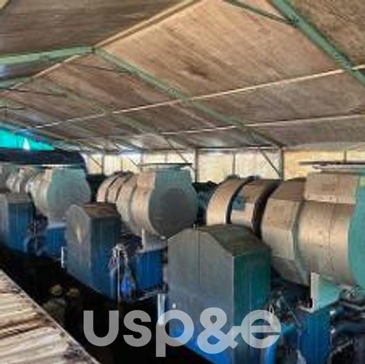 5.6 MW 2011 New MAN 10L 32-44 CR HFO Generator Sets