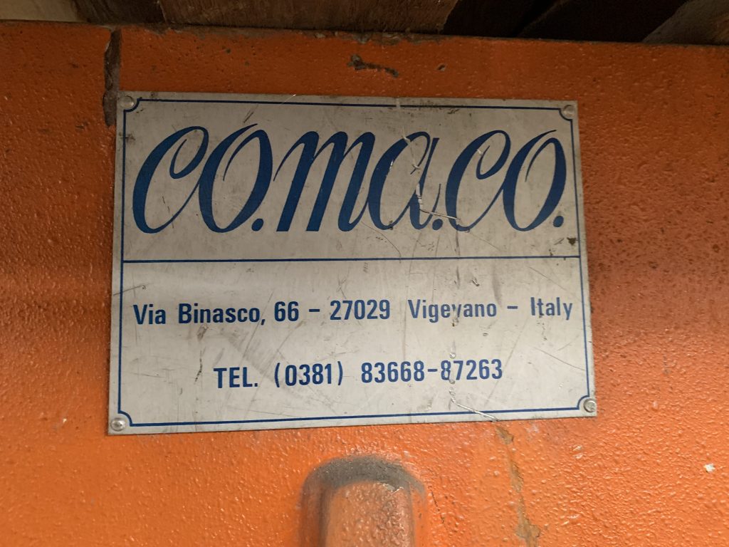 Used Pressa fustellatrice marca Comaco