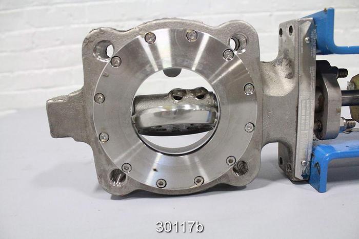 Used Neles Jamesbury 3" Hand Operated Butterfly Valve #30117