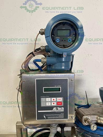 Used Sterling Electric  SIY054MCI Motor w/CMF010 Mass Flow Sensor, 1700R11 Transmitter