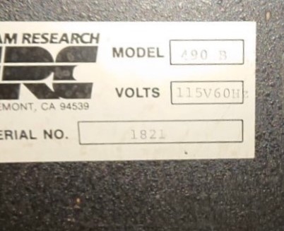 Used LAM Research 490 AutoEtch Plama Etch 150mm Configuration