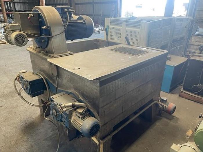 Used Dual Jacketed Stainless Steel Kneading/Malaxor Tanks