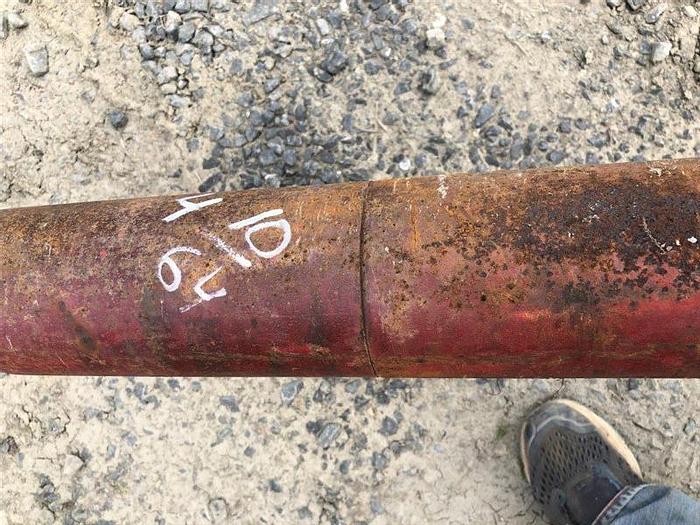 Used Drill Stem with Open-Side Rope Socket