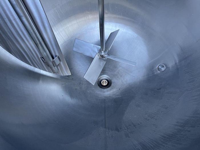 Used Lee 400-Gallon fully jacketed agitated kettle #S744880
