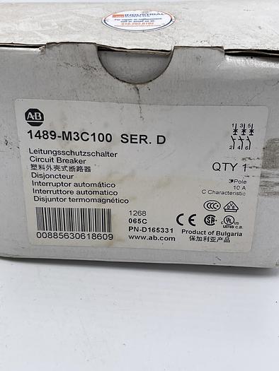 Allen-Bradley 1489-M3C100 Ser D
